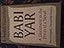 Babi Yar: A Document in the Form of a Novel