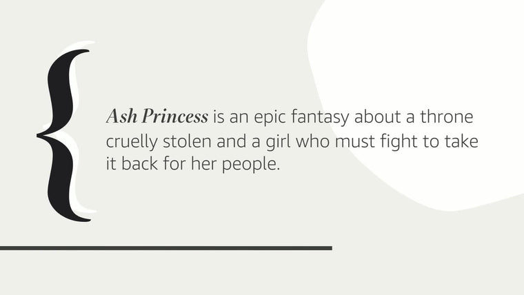 Ash Princess — back cover