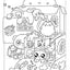 Cute Kawaii Color by Number (Dover Kids Coloring Books)