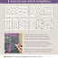 fast2mark Embroidery Stencils - Essential Collection: 90+ Easy-to-Mark Designs - Endless Combinations  Perfect for Crazy Quilting  Accurate Stitches & Spacing Every Time