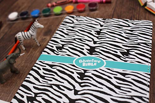 NIV, Adventure Bible, Leathersoft, Zebra Print, Full Color Interior
