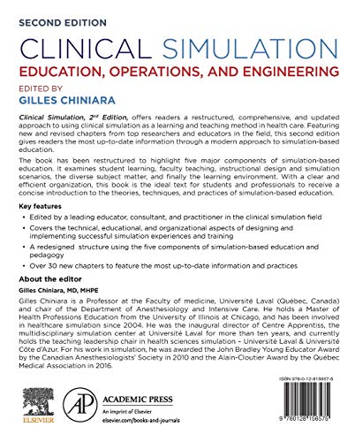 Clinical Simulation: Education, Operations and Engineering