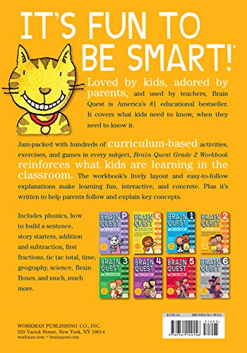 Brain Quest Workbook, Grade 2