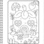 Simple and Sweet Coloring Book: Cute Forest