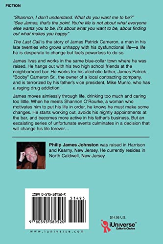 The Last Call — back cover