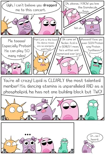 The Amoeba Sisters' Cartoon Guide to Biology: Science Simplified (Visual Learning Book for Science Class, Simple Biology Topics, Educational Illustrations and Facts)