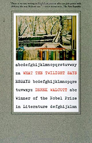 What the Twilight Says by Walcott, Derek