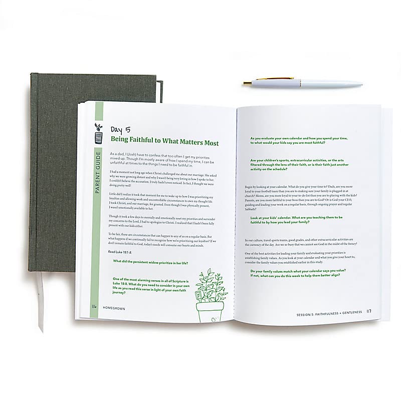 Homegrown - Bible Study Book: Cultivating Kids in the Fruit of the Spirit