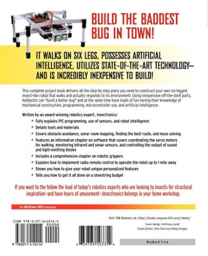 Insectronics : Build Your Own Walking Robot
