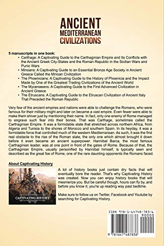 Ancient Mediterranean Civilizations: A Captivating Guide to Carthage, the Minoans, Phoenicians, Mycenaeans, and Etruscans (Exploring Ancient History)