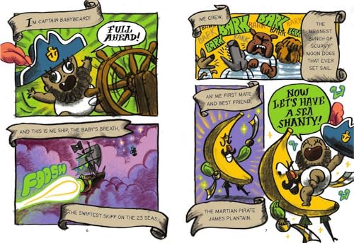 The First Cat in Space and the Baby Pirates Revenge: A Graphic Novel - A Swashbuckling Pirate Adventure about Mutiny and Betrayal for Kids (Ages 8-12)
