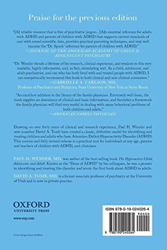 ADHD: A Guide to Understanding Symptoms, Causes, Diagnosis, Treatment, and Changes Over Time in Children, Adolescents, and Adults
