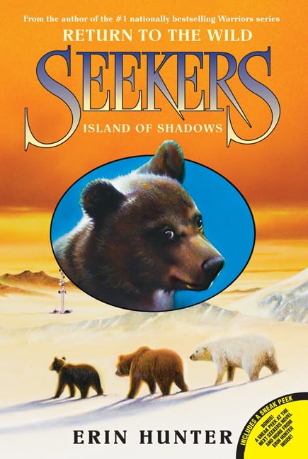 Seekers: Return to the Wild #1: Island of Shadows by Hunter,