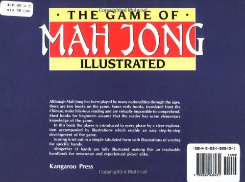 The Game of Mah Jong Illustrated — back cover