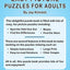 Easy Picture Puzzles For Adults: Includes Spot the Odd One Out, Find the Stars, Mazes and Find the Differences