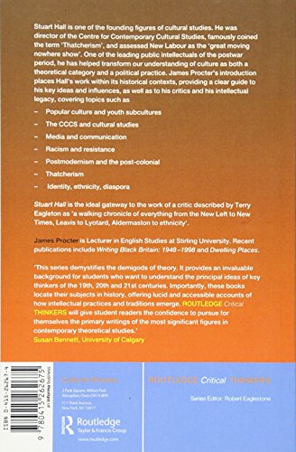 Stuart Hall (Routledge Critical Thinkers)