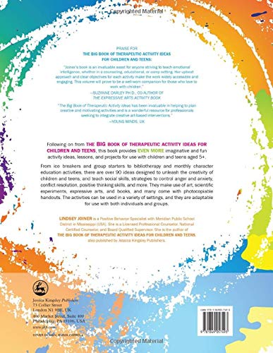 The Big Book of EVEN MORE Therapeutic Activity Ideas for Children and Teens