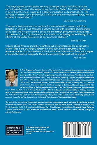 The United States and the World Economy: Foreign Economic Policy for the Next Decade (Institute for International Economics Monograph Titles)