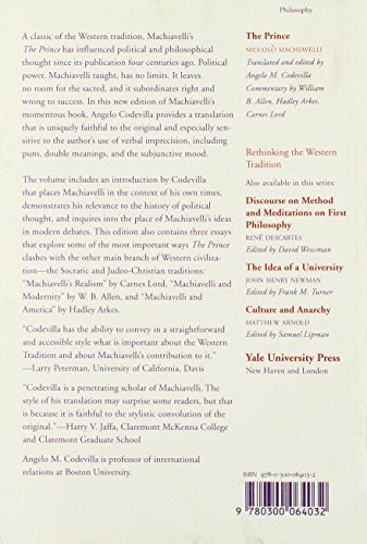 The Prince (Rethinking the Western Tradition)