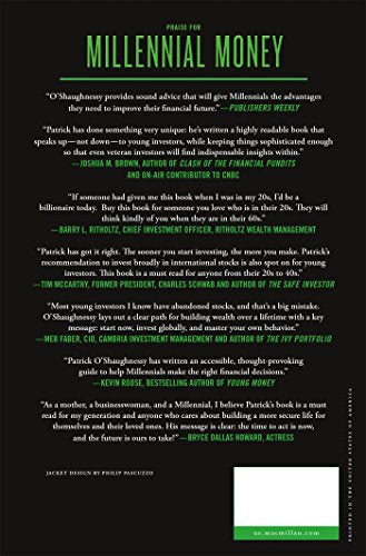 Millennial Money: How Young Investors Can Build a Fortune — back cover