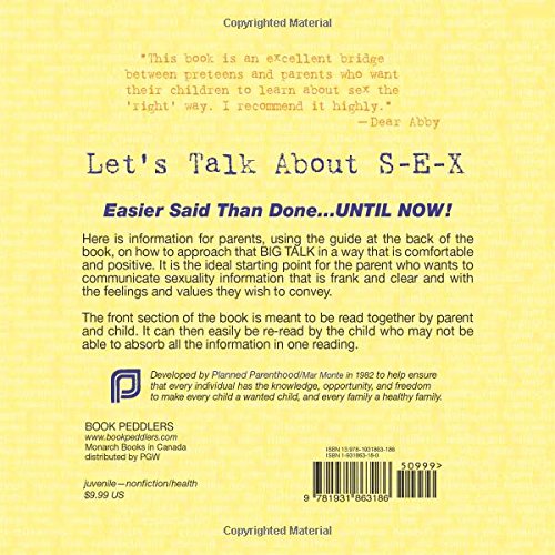 Let's Talk About S-E-X: A Guide for Kids 9 to 12 and Their Parents