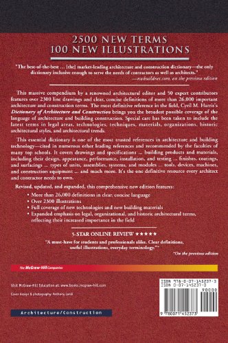 Dictionary of Architecture and Construction (Dictionary of Architecture & Construction)
