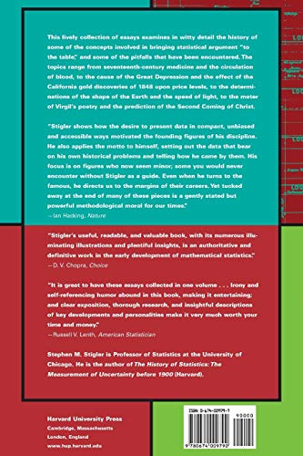 Statistics on the Table: The History of Statistical Concepts and Methods