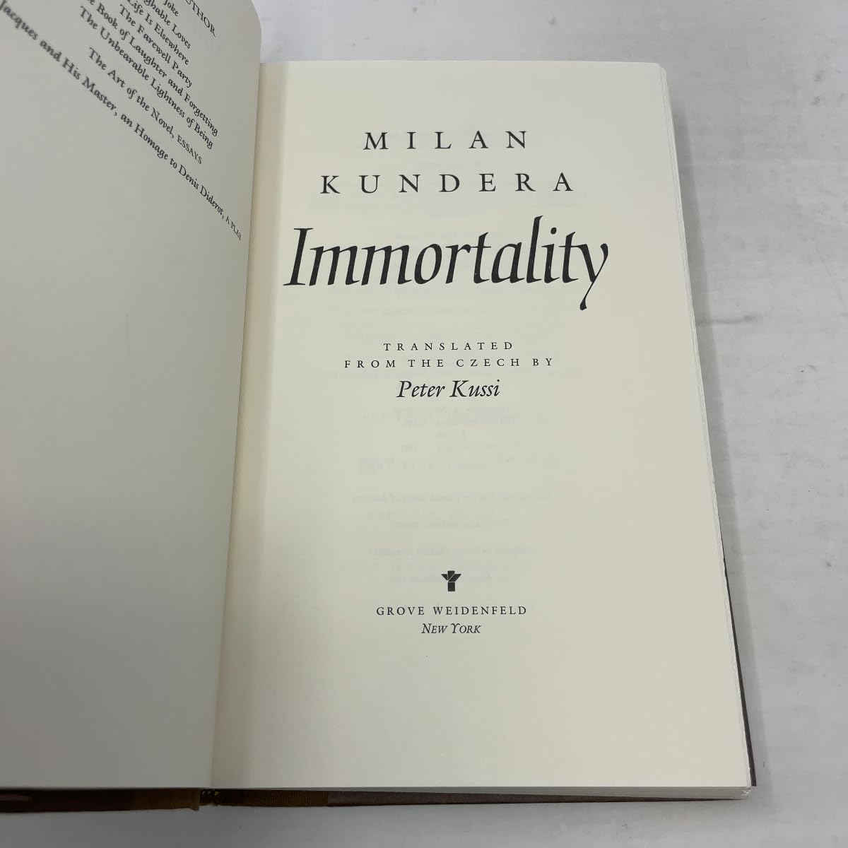 Immortality
