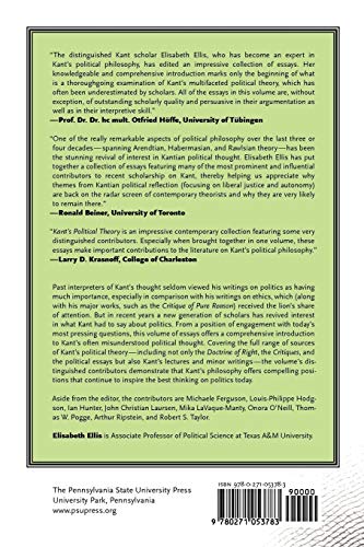 Kants Political Theory: Interpretations and Applications