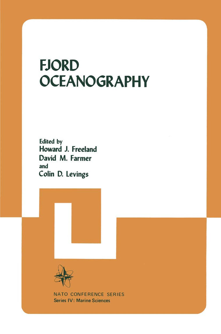 Fjord Oceanography (Nato Conference Series, 4)