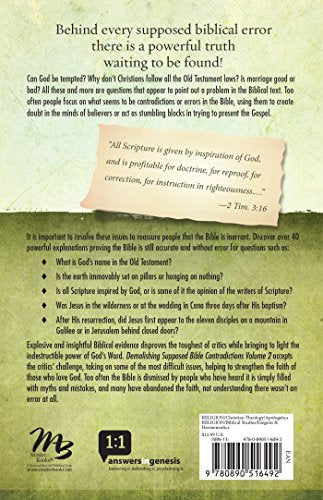 Demolishing Supposed Bible Contradictions Volume 2