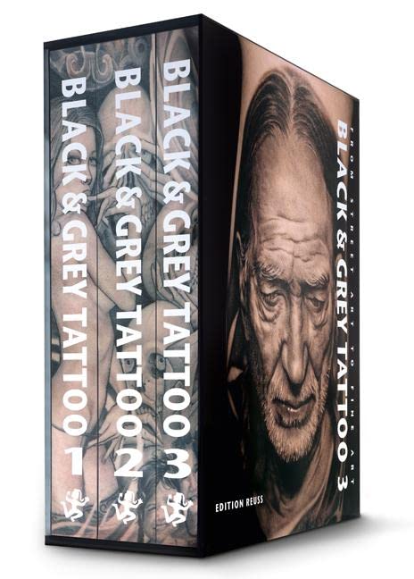 Black & Grey Tattoo 1-3: From Street Art to Fine Art (English and German Edition)