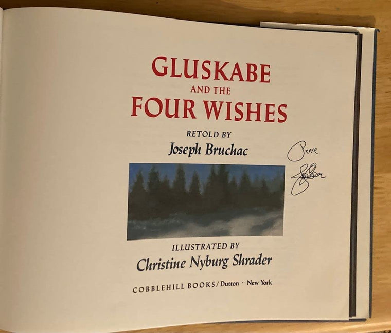 Gluskabe and the Four Wishes — back cover