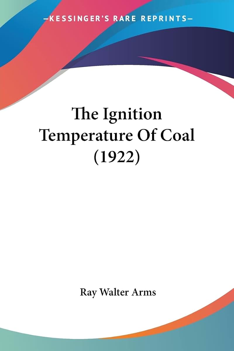 The Ignition Temperature Of Coal (1922)