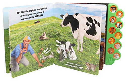 Blippi: Baby Farm Animals (10-Button Sound Books)