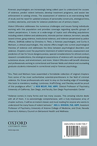 Violent Offenders: Understanding and Assessment