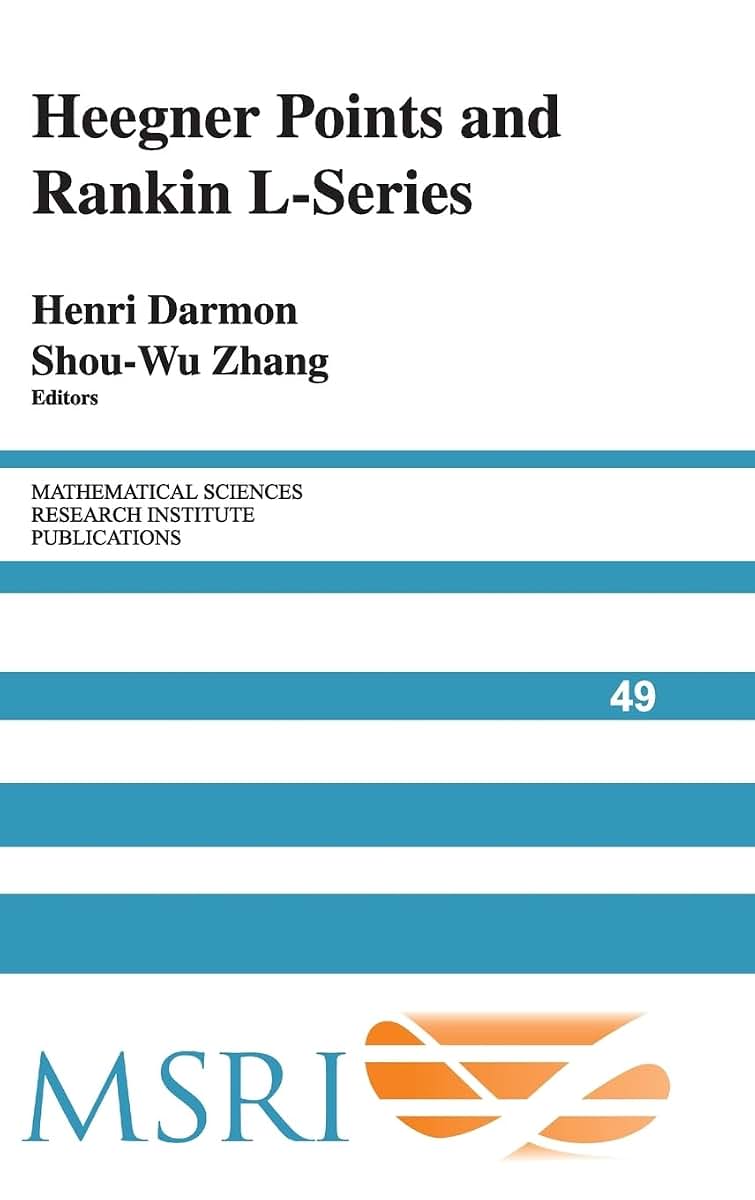 Heegner Points and Rankin L-Series (Mathematical Sciences Research Institute Publications, Series Number 49)