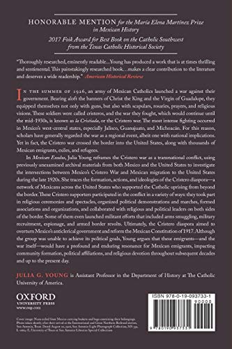 Mexican Exodus: Emigrants, Exiles, and Refugees of the Cristero War