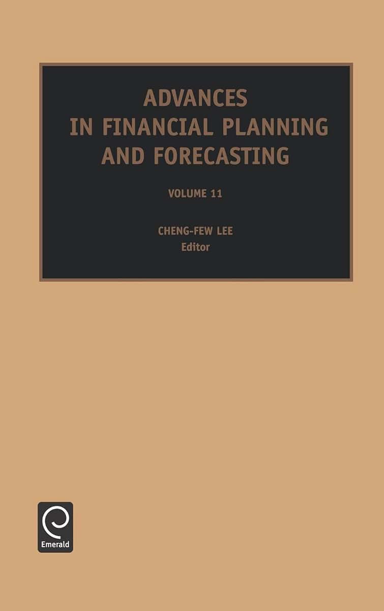 Advances in Financial Planning and Forecasting (Advances in Financial Planning and Forecasting, 11)