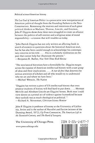 The Lost Soul of American Politics: Virtue, Self-Interest, and the Foundations of Liberalism