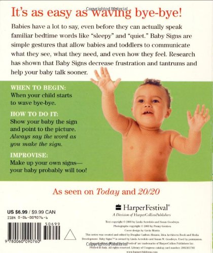 Baby Signs for Bedtime
