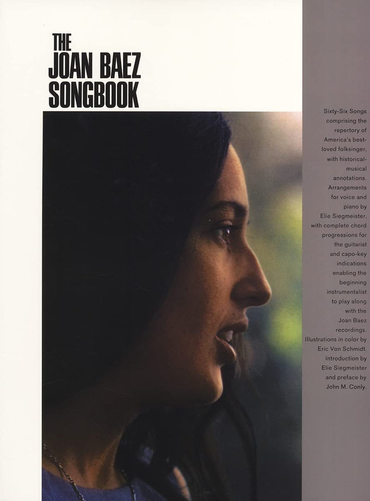 The Joan Baez Songbook: P/V/G Folio Piano, Vocal and Guitar Chords