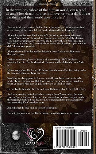 The Black Prince: (A Dark Gay Fantasy Romance) (Silk and Steel)