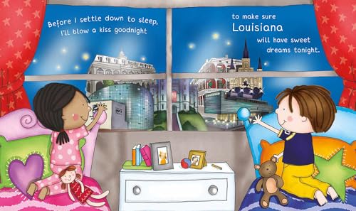 Night-Night Louisiana: A Sweet Goodnight Board Book for Kids and Toddlers