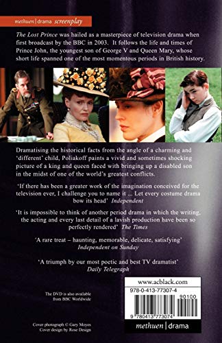 The Lost Prince: Screenplay (Screen and Cinema)