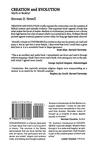 Creation and Evolution: Myth or Reality?