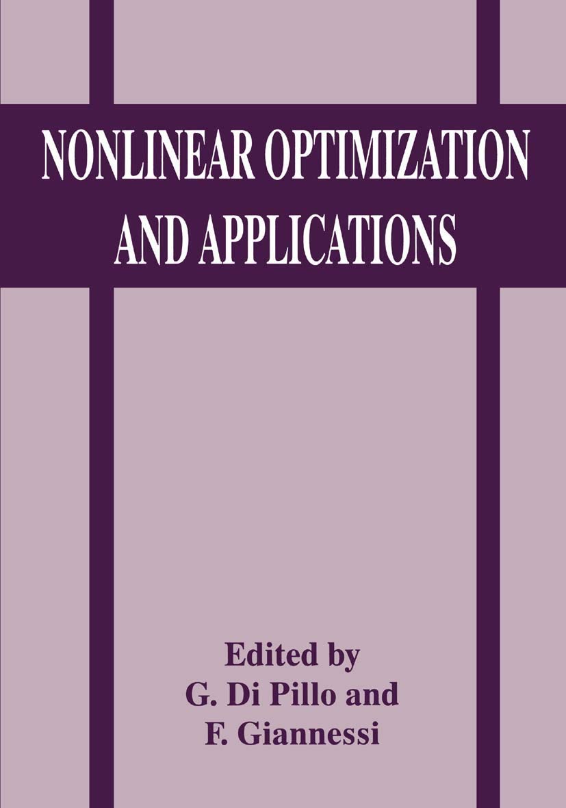 Nonlinear Optimization and Applications (Interdisciplinary Contributions to)