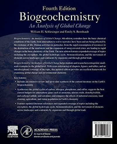 Biogeochemistry: An Analysis of Global Change