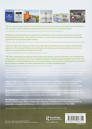 The Ecological Modernisation Reader: Environmental Reform in Theory and Practice