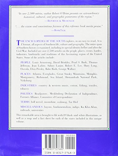 The Encyclopedia of the South — back cover